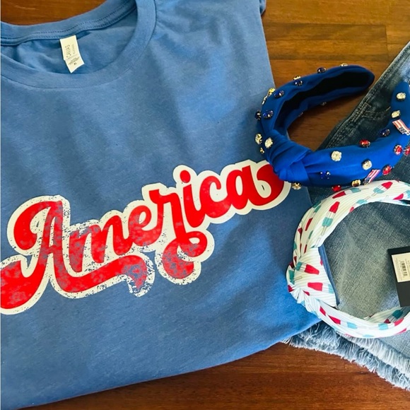 Vintage America 4th of July Graphic Tee - Picture 1 of 1